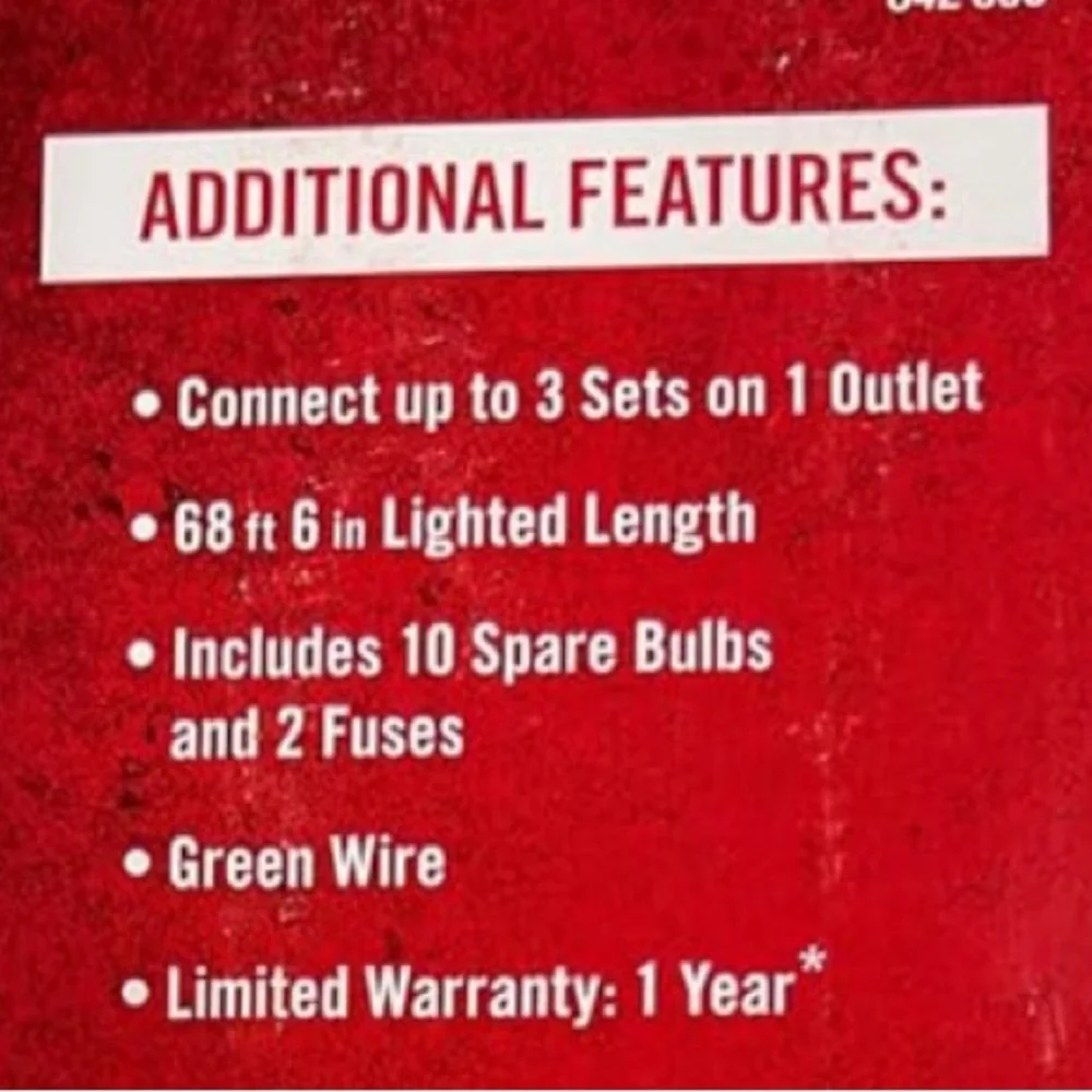 Set of 2 boxes Home Accents 300 Mini Lights, 68 ft 6